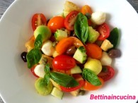 Dal blog: Bettina in cucina  Panzanella colorata