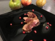 Dal blog: Il Cucchiaio di Anita   Petto d’anatra in salsa di melagrana