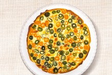 Ore 20.00 Leccatevi i baffiQuiche con rose di verdure