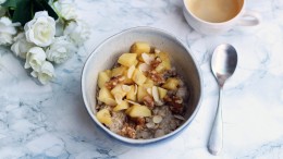 Dal blog: La Cucina dello Stivale   Porridge alle mele
