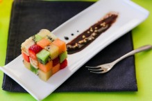 Ore 10.00 Fruit break  Insalata di Rubik di frutta fresca